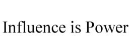 INFLUENCE IS POWER trademark