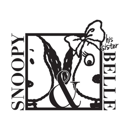SNOOPY & HIS SISTER BELLE trademark