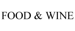 FOOD & WINE trademark