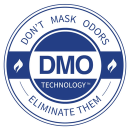 DMO TECHNOLOGY DON'T MASK ODORS ELIMINATE THEM trademark