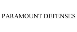 PARAMOUNT DEFENSES trademark
