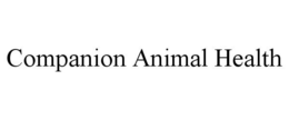 COMPANION ANIMAL HEALTH trademark