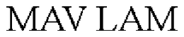MAV LAM trademark