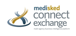 X MEDISKED CONNECT EXCHANGE MULTI-AGENCY BUSINESS INTELLIGENCE PLATFORM trademark
