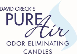 DAVID ORECK'S PURE AIR ODOR ELIMINATING CANDLES trademark