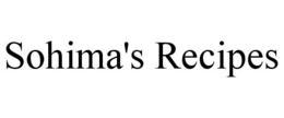 SOHIMA'S RECIPES trademark