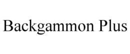 BACKGAMMON PLUS trademark