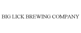 BIG LICK BREWING COMPANY trademark