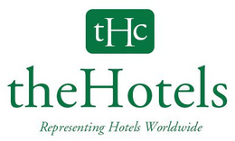 THC THEHOTELS REPRESENTING HOTELS WORLDWIDE trademark