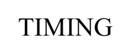 TIMING trademark
