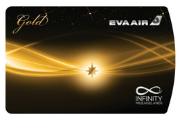 GOLD EVA AIR INFINITY MILEAGELANDS trademark