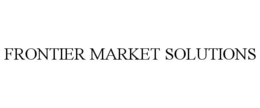 FRONTIER MARKET SOLUTIONS trademark