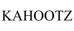 KAHOOTZ trademark