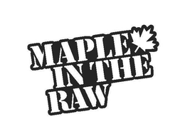MAPLE IN THE RAW trademark