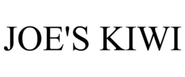 JOE'S KIWI trademark