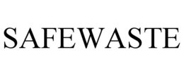 SAFEWASTE trademark