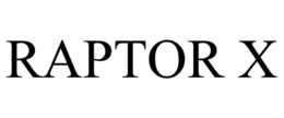 RAPTOR X trademark