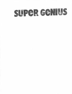 SUPER GENIUS trademark