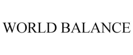WORLD BALANCE trademark