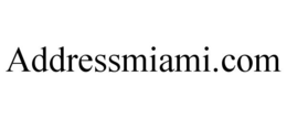 ADDRESSMIAMI.COM trademark