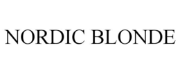 NORDIC BLONDE trademark