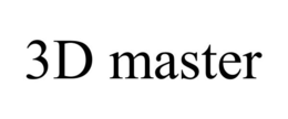 3D MASTER trademark