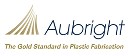 AUBRIGHT THE GOLD STANDARD IN PLASTIC FABRICATION trademark