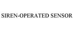 SIREN-OPERATED SENSOR trademark