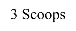 3 SCOOPS trademark