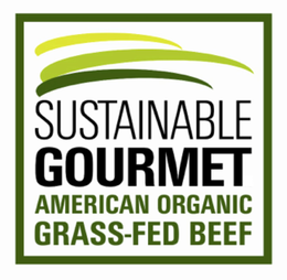 SUSTAINABLE GOURMET AMERICAN ORGANIC GRASS-FED BEEF trademark