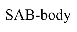 SAB-BODY trademark