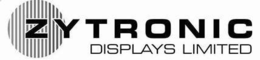 ZYTRONIC DISPLAYS LIMITED trademark