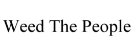WEED THE PEOPLE trademark
