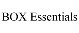 BOX ESSENTIALS trademark