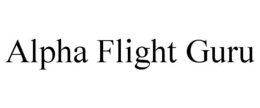 ALPHA FLIGHT GURU trademark