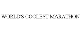 WORLD'S COOLEST MARATHON trademark