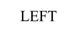 LEFT trademark