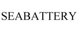 SEABATTERY trademark