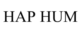 HAP HUM trademark