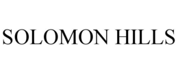 SOLOMON HILLS trademark