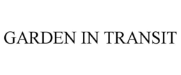 GARDEN IN TRANSIT trademark