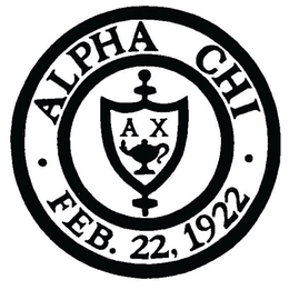 ALPHA CHI AX FEB. 22, 1922 trademark