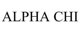 ALPHA CHI trademark