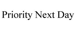 PRIORITY NEXT DAY trademark