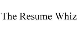 THE RESUME WHIZ trademark