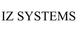 IZ SYSTEMS trademark