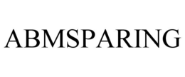 ABMSPARING trademark