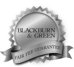 BLACKBURN & GREEN FAIR FEE GUARANTEE trademark