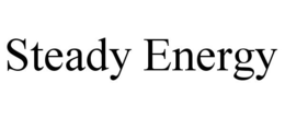 STEADY ENERGY trademark