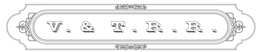 V . & T . R . R . trademark